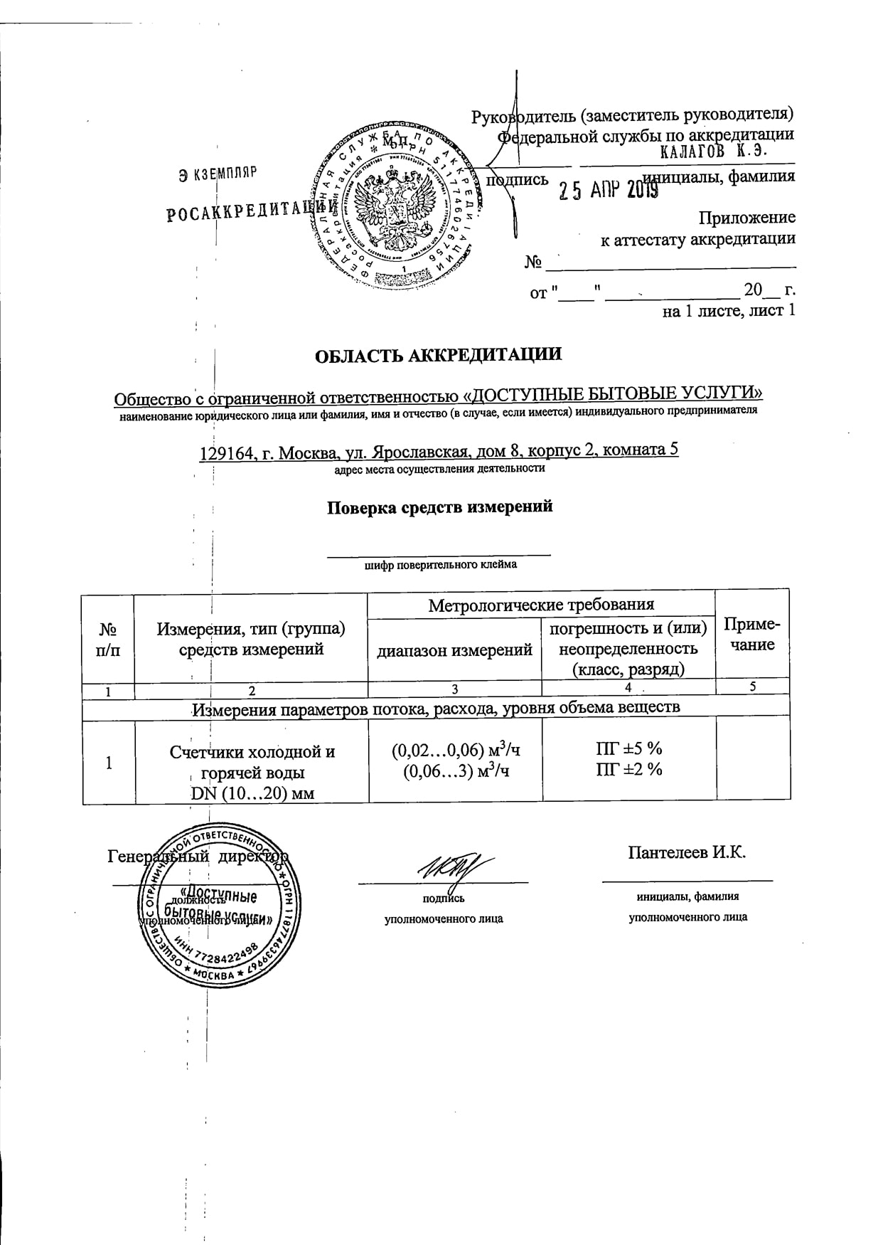Сертификат «ДБУ»